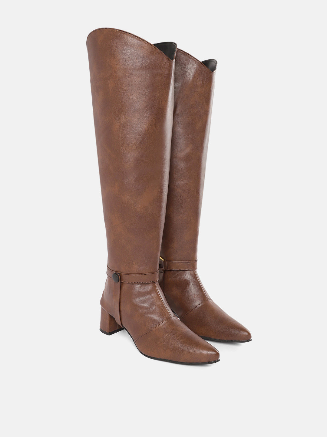 DEUX Changeable Boots Brown